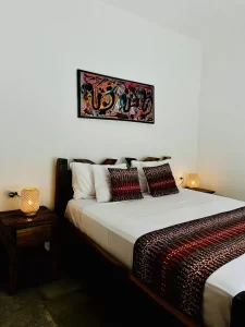 uzuri zanzibar villa bright bedroom view