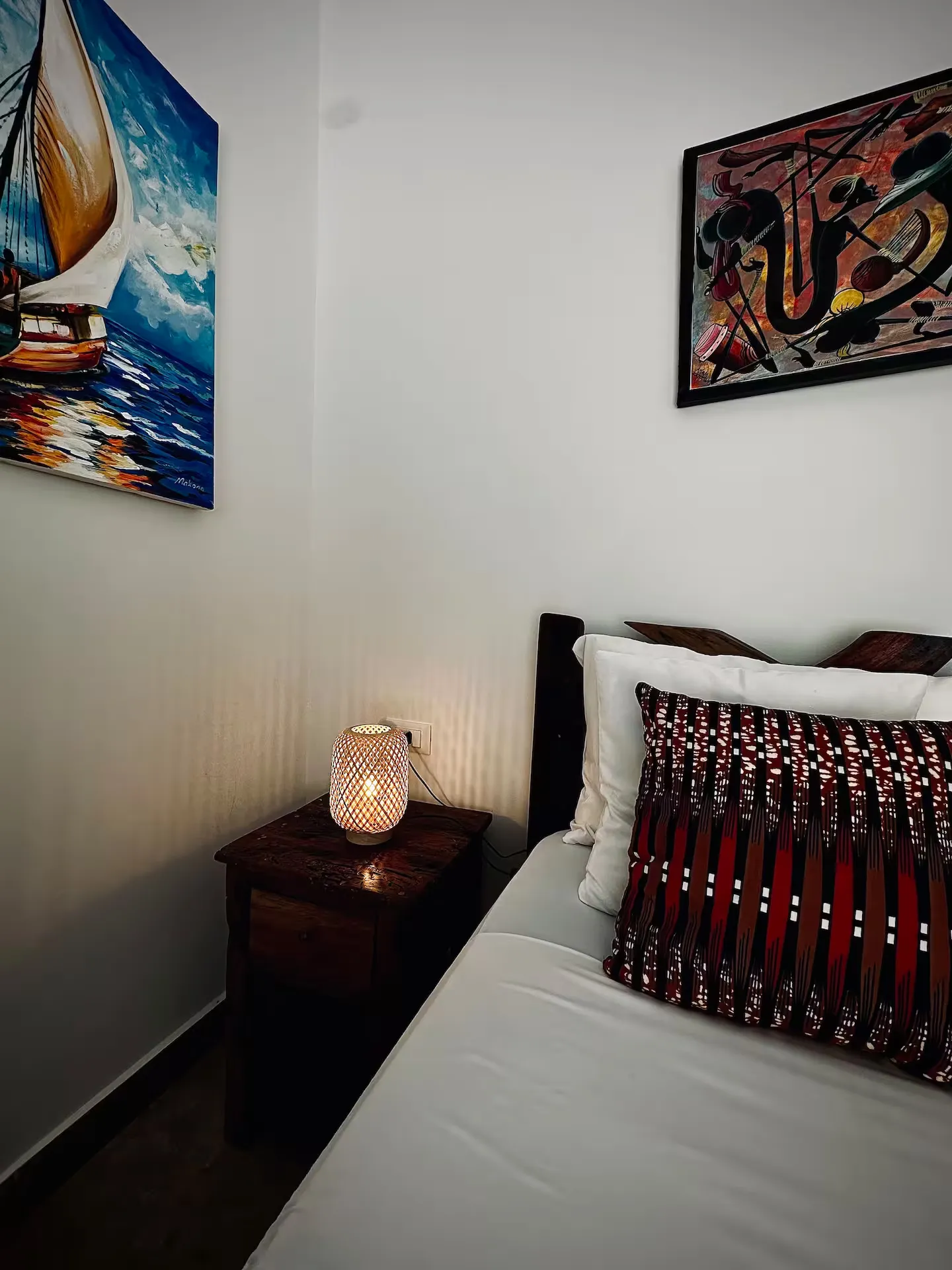 uzuri zanzibar villa cozy bedroom atmosphere