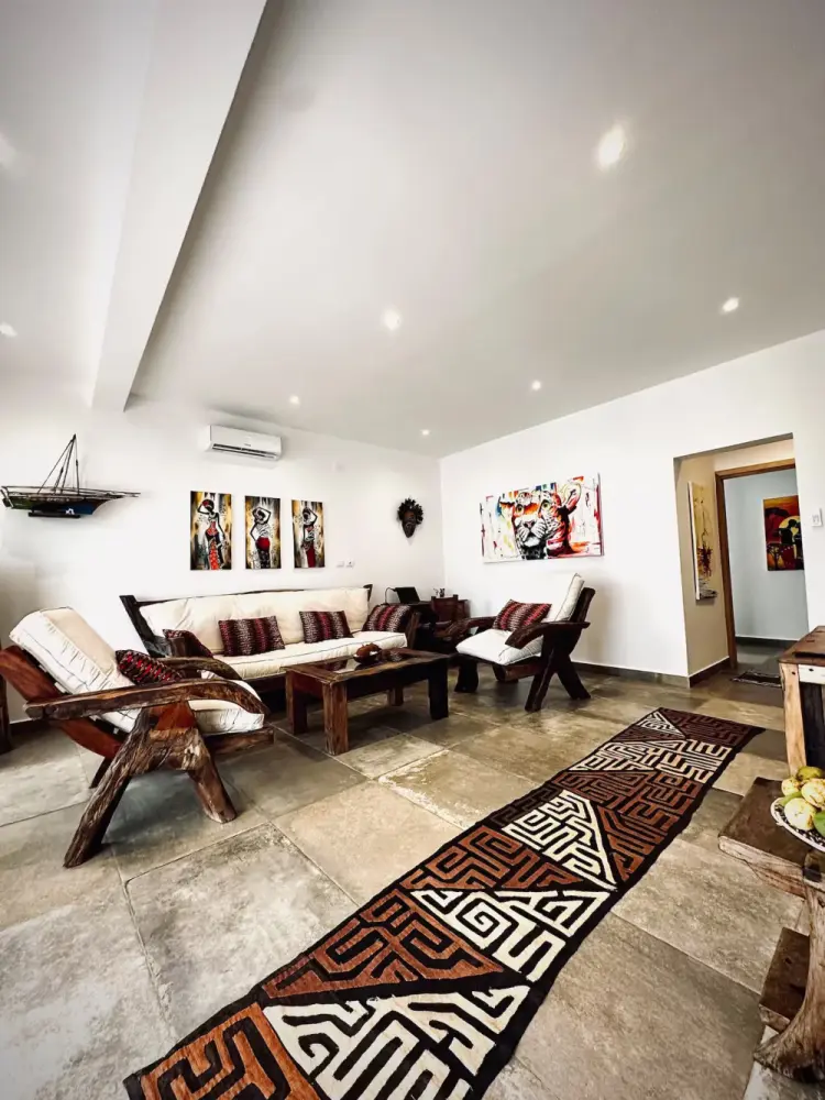 uzuri zanzibar villa modern living room design